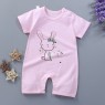 Baby one-piece romper cotton summer clothing baby clothes children's short-sleeved newborn one-piece romper children's clothing