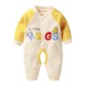 Spring and autumn newborn long-sleeved one-piece baby clothing newborn one-piece cotton romper romper