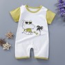 Baby one-piece romper cotton summer clothing baby clothes children's short-sleeved newborn one-piece romper children's clothing