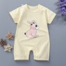 Baby one-piece romper cotton summer clothing baby clothes children's short-sleeved newborn one-piece romper children's clothing
