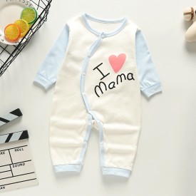 Best Selling Baby Rompers pure  Cotton Unisex Infant Boy Rompers Long Sleeves Baby Jumpsuits  Print