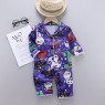 fall boys' home wear children's pajamas children's home wear long sleeves