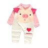 Best Selling Baby Rompers pure  Cotton Unisex Infant Boy Rompers Long Sleeves Baby Jumpsuits  Print