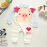 Best Selling Baby Rompers pure  Cotton Unisex Infant Boy Rompers Long Sleeves Baby Jumpsuits  Print