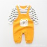 Hot sale spring and autumn baby long-sleeved one-piece cotton men and women baby romper clothes autumn romper