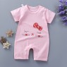 Baby one-piece romper cotton summer clothing baby clothes children's short-sleeved newborn one-piece romper children's clothing