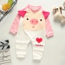 Best Selling Baby Rompers pure  Cotton Unisex Infant Boy Rompers Long Sleeves Baby Jumpsuits  Print